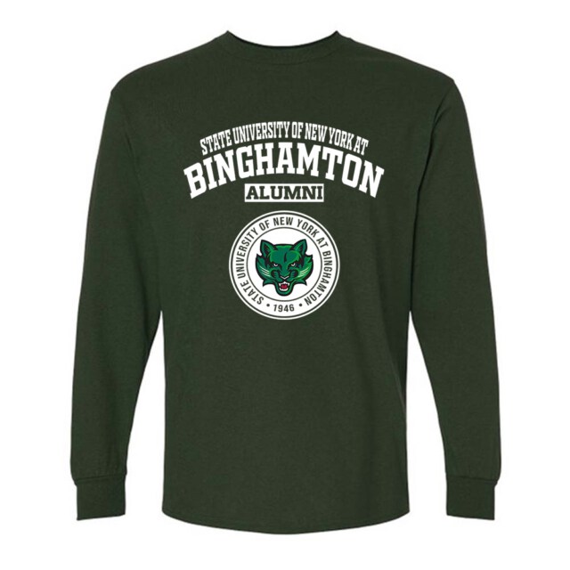 State University of New York at Binghamton bearcats NY LG Alumni Long Sleeve