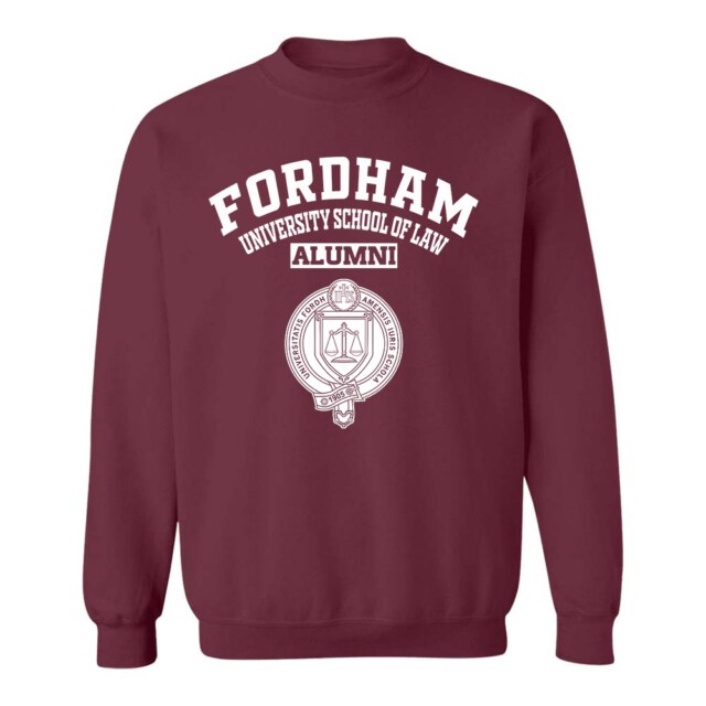 Fordham University School of Law NY LG Alumni Sweatshirt