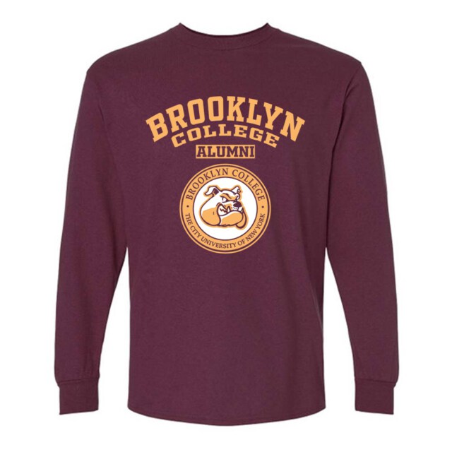 Brooklyn College Bulldogs NY LG Alumni Long Sleeve