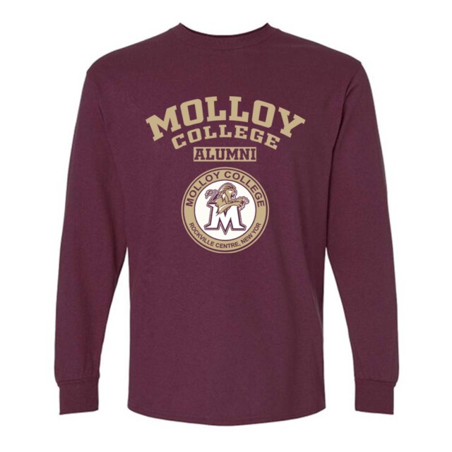 Molloy College Lions NY LG Alumni Long Sleeve