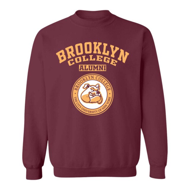 Brooklyn College Bulldogs NY LG Alumni Sweatshirt