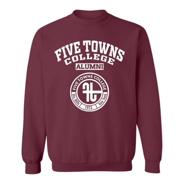 Five Towns College Dark NY LG Alumni Sweatshirt