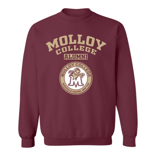 Molloy College Lions NY LG Alumni Sweatshirt