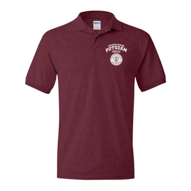 SUNY Potsdam NY Seal-LG Alumni Polo