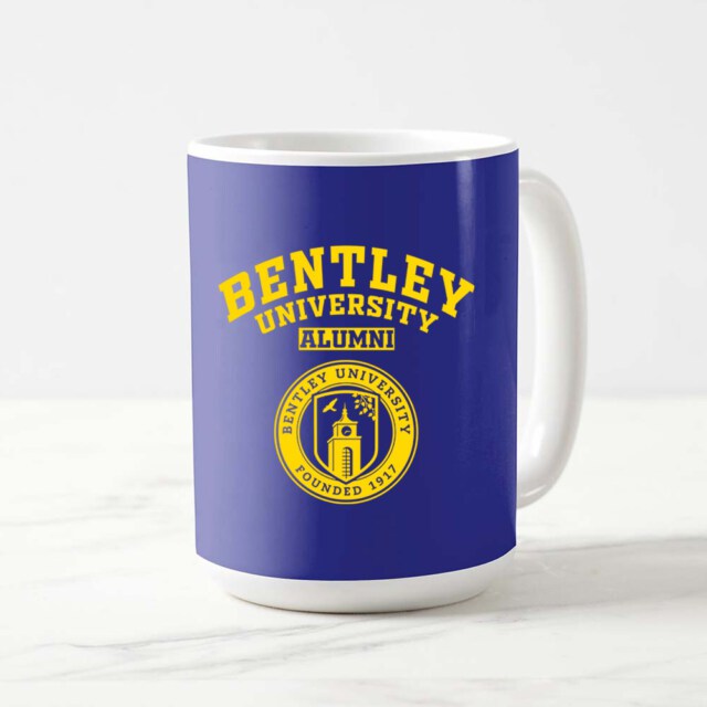 Bentley University MA LG Alumni Mug