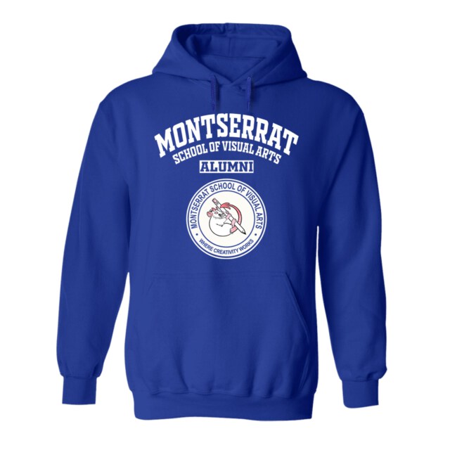 Montserrat School of Visual Arts MA LG Alumni Hoodie