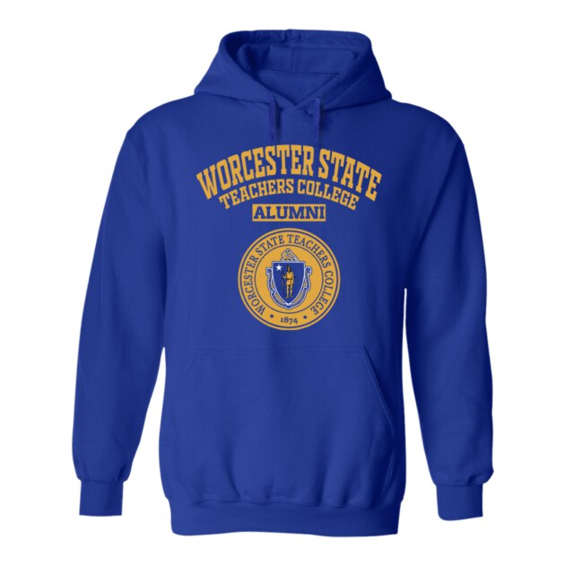 Worcester State Teachers College MA LG Alumni Hoodie