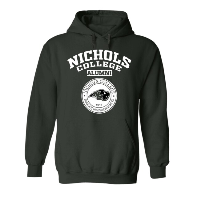 Nichols College Bison MA LG Alumni Hoodie
