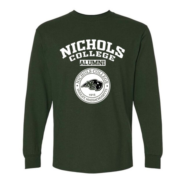 Nichols College Bison MA LG Alumni Long Sleeve