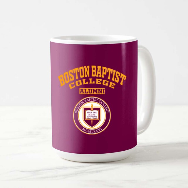 Boston Baptist College MA LG Alumni Mug