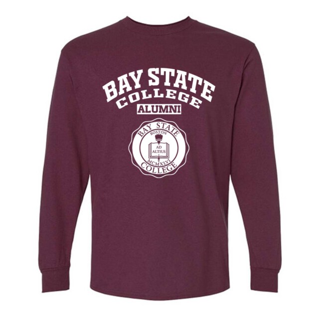Bay State College MA LG Alumni Long Sleeve