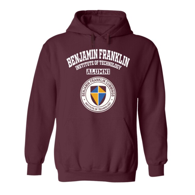 Benjamin Franklin Cummings Institute of Technology MA LG Alumni Hoodie