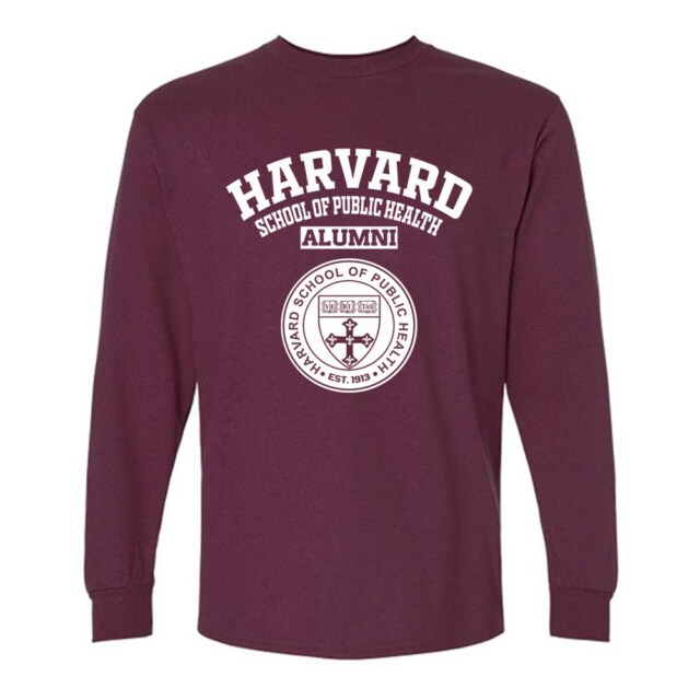 Harvard School of Public Health MA LG Alumni Long Sleeve