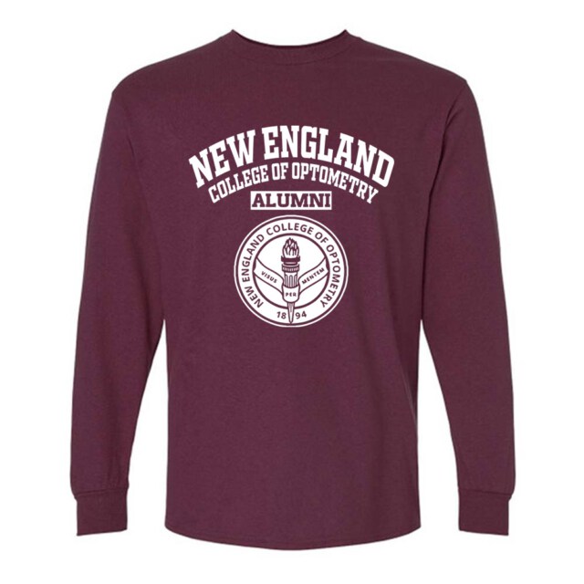 New England College of Optometry MA LG Alumni Long Sleeve
