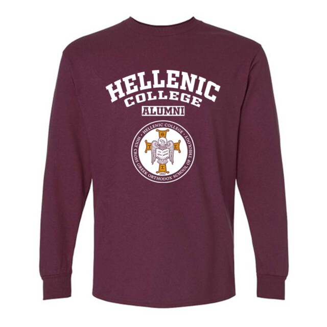 Hellenic College Holy Cross Greek Orthodox School of Theology MA LG Alumni Long Sleeve