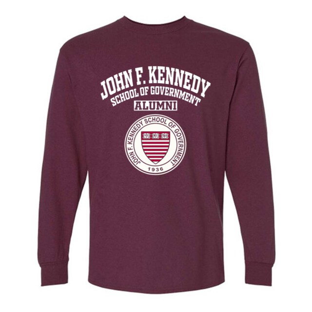 John F Kennedy School of Government MA LG Alumni Long Sleeve