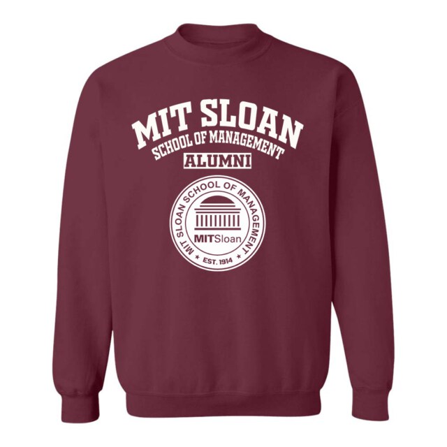 MIT Sloan School of Management MA LG Alumni Sweatshirt