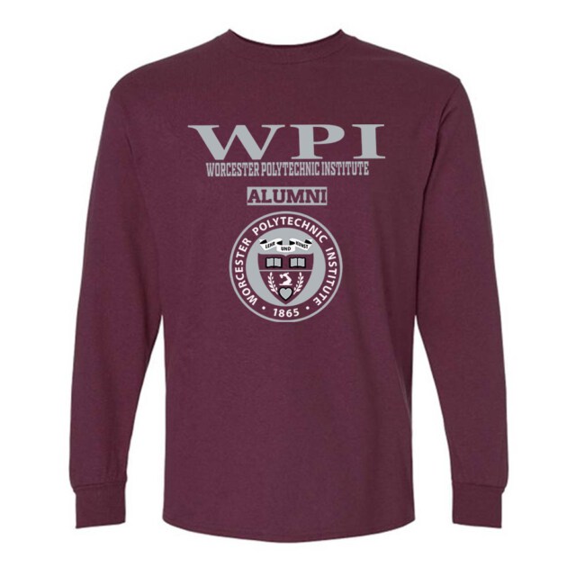 Worcester Polytechnic Institute MA LG Alumni Long Sleeve