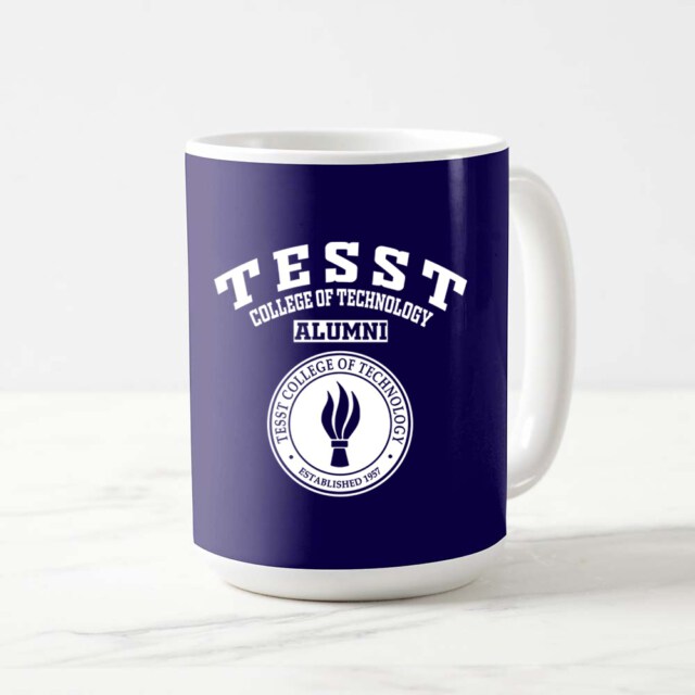 TESST College of Technology MA LG Alumni Mug