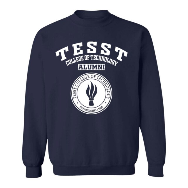 TESST College of Technology MA LG Alumni Sweatshirt