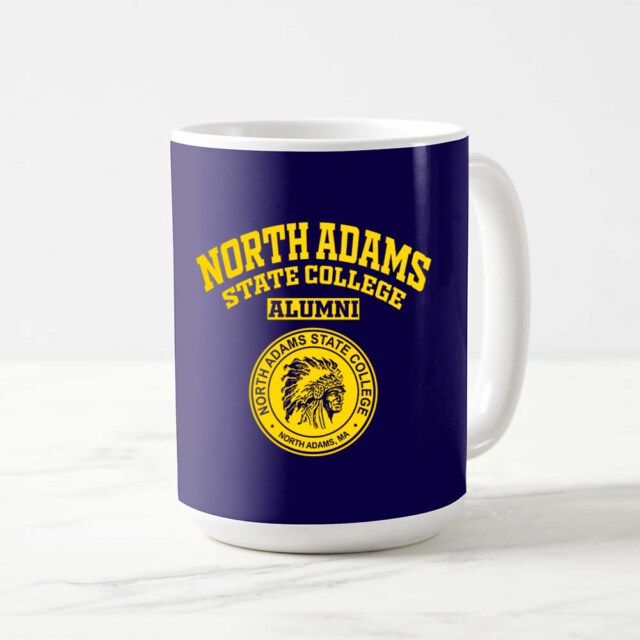 North Adams State College Mohawk MA LG Alumni Mug