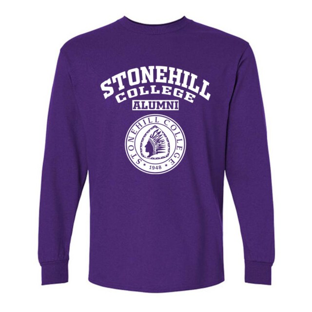Stonehill College Chieftains MA LG Alumni Long Sleeve