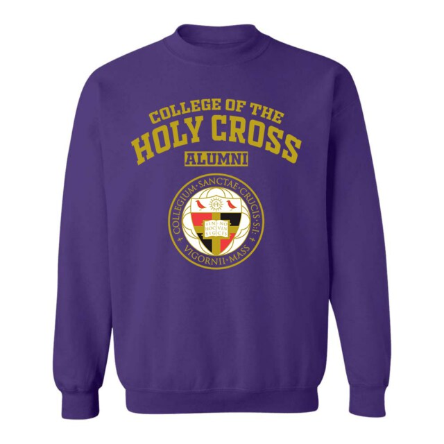 College of the Holy Cross MA LG Alumni Sweatshirt