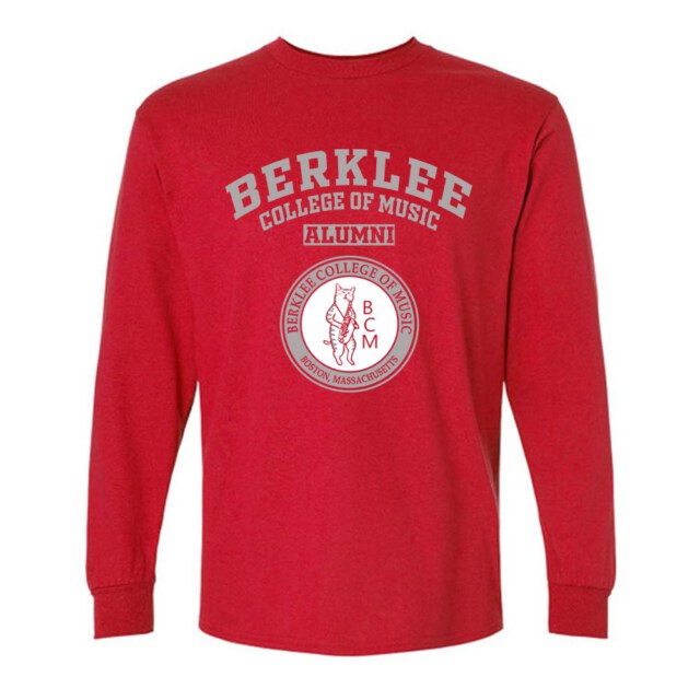 Berklee College of Music Jazz Cat MA LG Alumni Long Sleeve