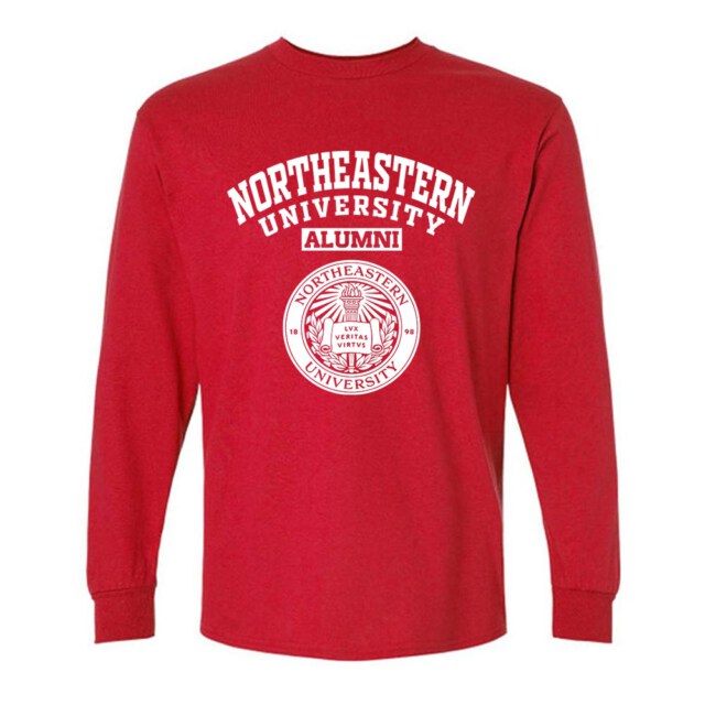 Northeastern University MA LG Alumni Long Sleeve