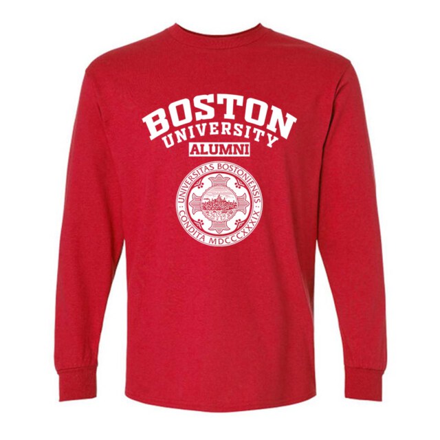 Boston University MA LG Alumni Long Sleeve