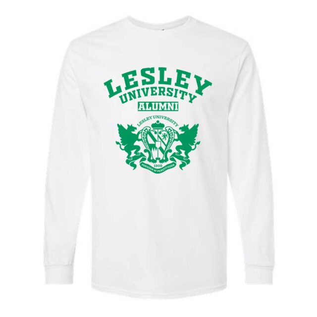 Lesley University Light MA LG Alumni Long Sleeve