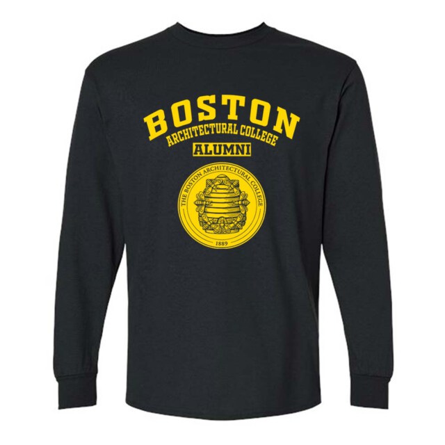 Boston Architectural College MA LG Alumni Long Sleeve