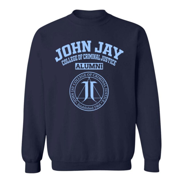 John Jay College of Criminal Justice NY LG Alumni Sweatshirt