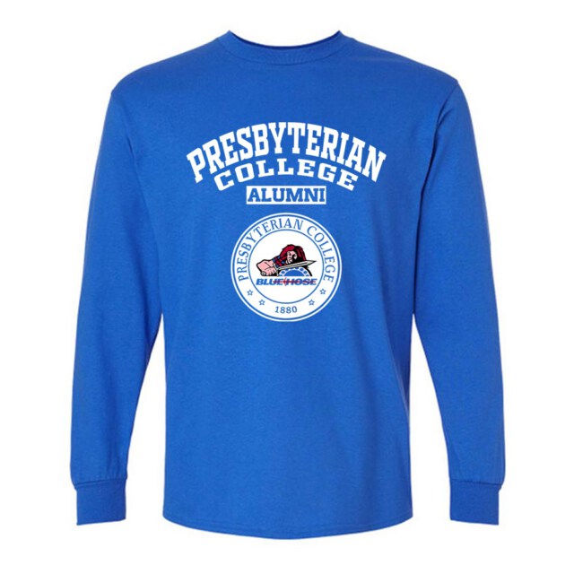 Presbyterian College Blue Hose Dark SC LG Alumni Long Sleeve