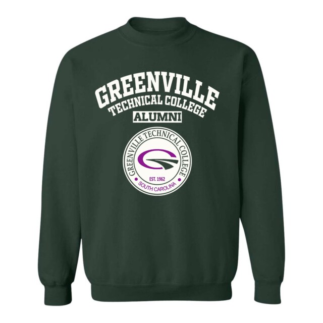Greenville Technical College Dark SC LG Alumni Sweatshirt