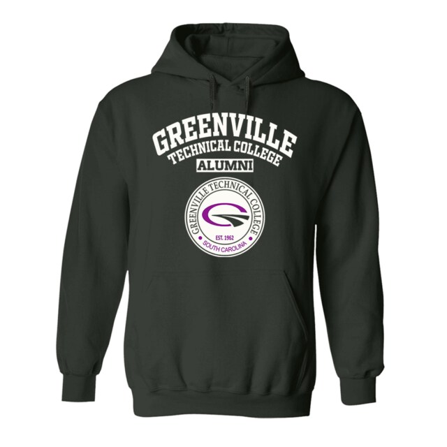 Greenville Technical College Dark SC LG Alumni Hoodie