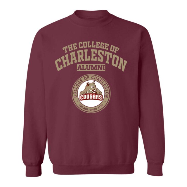 College of Charleston Cougars SC LG Alumni Sweatshirt