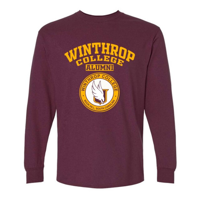Winthrop College SC LG Alumni Long Sleeve