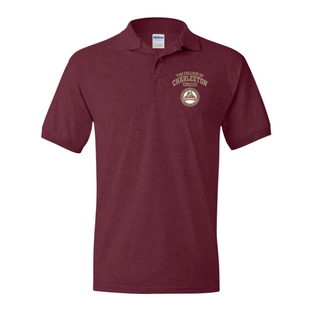 College of Charleston Cougars SC LG Alumni Polo