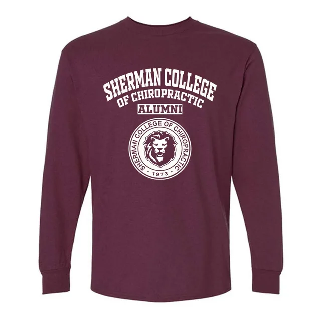 Sherman College of Chiropractic Lions SC LG Alumni Long Sleeve