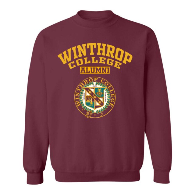 Winthrop College Dark SC LG Alumni Sweatshirt
