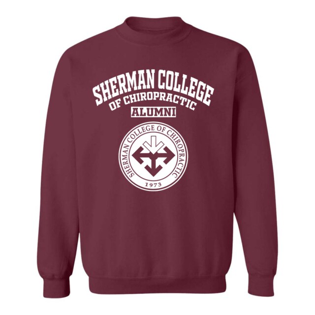 Sherman College of Chiropractic SC LG Alumni Sweatshirt