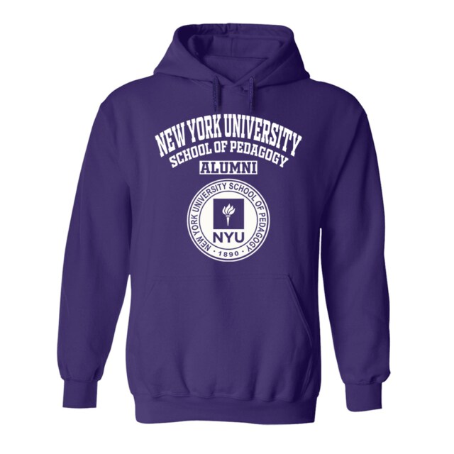 New York University School of Pedagogy NY LG Alumni Hoodie