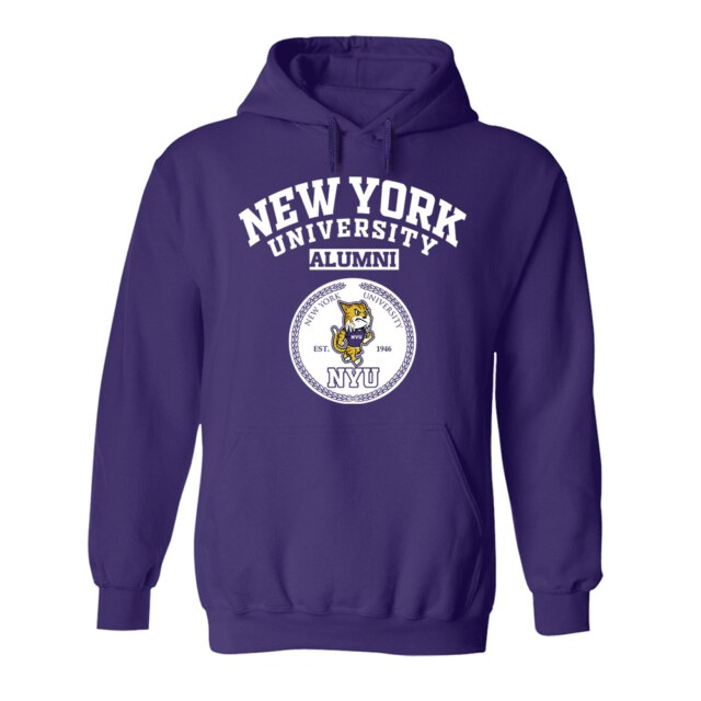New York University Bobcats NY LG Alumni Hoodie