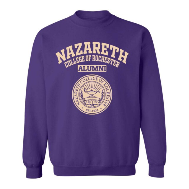 Nazareth College of Rochester NY LG Alumni Sweatshirt
