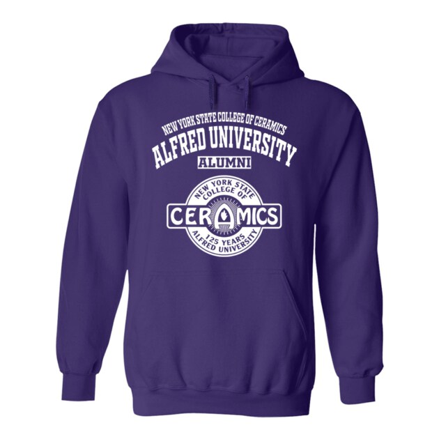 New York State College of Ceramics at Alfred University NY LG Alumni Hoodie
