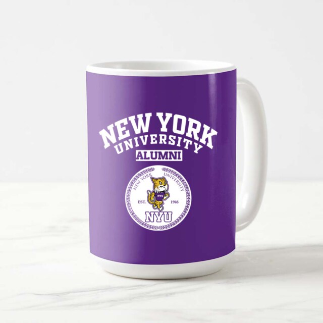 New York University Bobcats NY LG Alumni Mug
