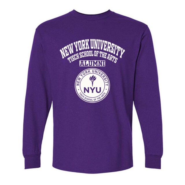NYU Tisch School of the Arts NY LG Alumni Long Sleeve