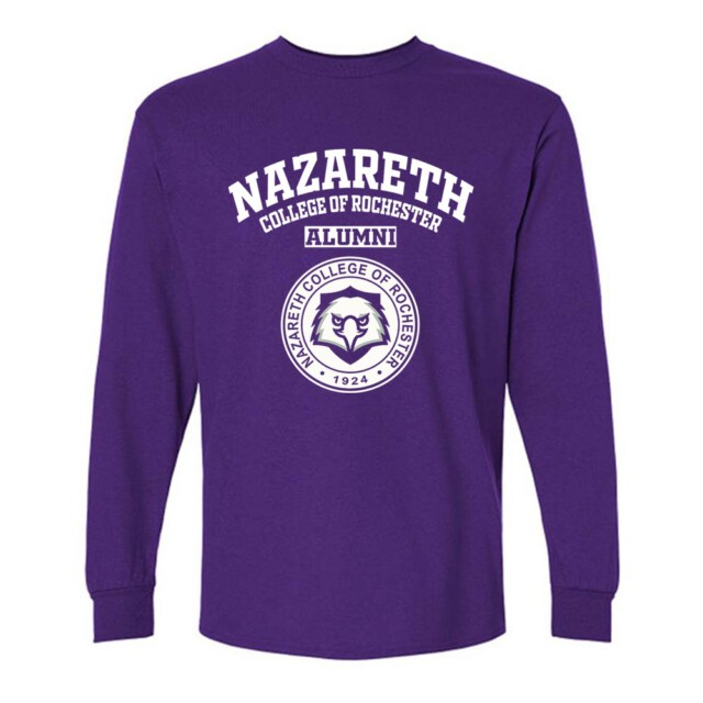 Nazareth College of Rochester Golden Flyers NY LG Alumni Long Sleeve