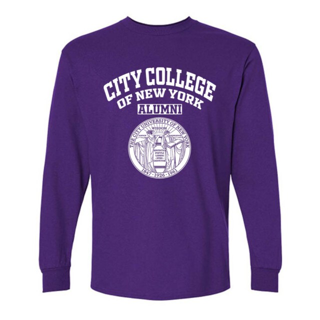 The City College of New York NY LG Alumni Long Sleeve